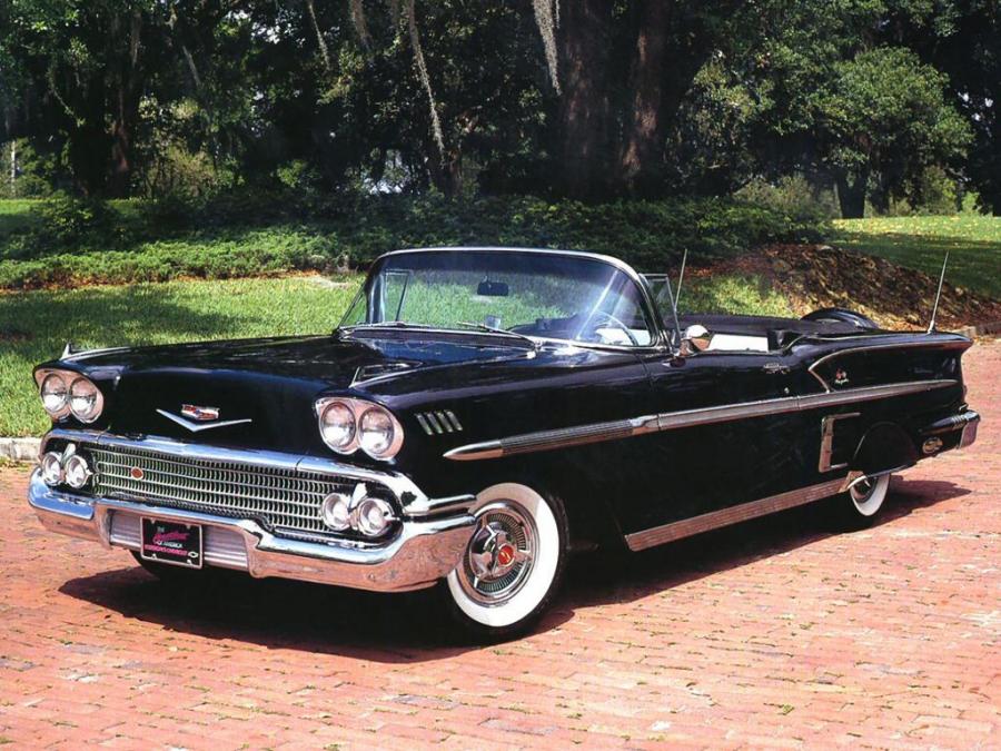  Chevrolet Bel Air Impala Convertible 1958 года  (фото 57 из 67)